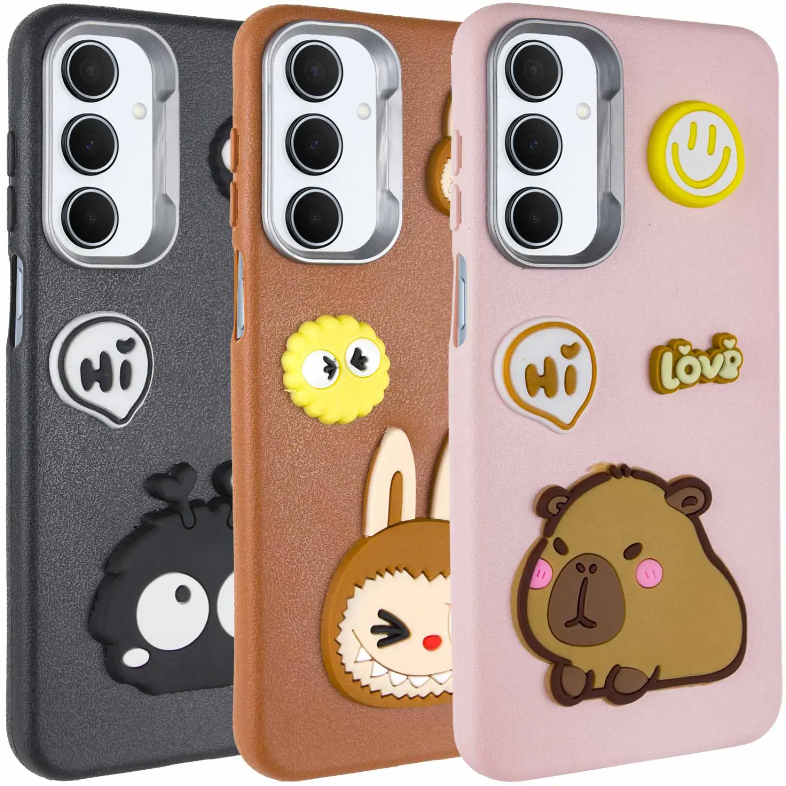 Чехол TPU Leather Toys для Samsung Galaxy S25 FE, TPU, купить оптом с доставкой