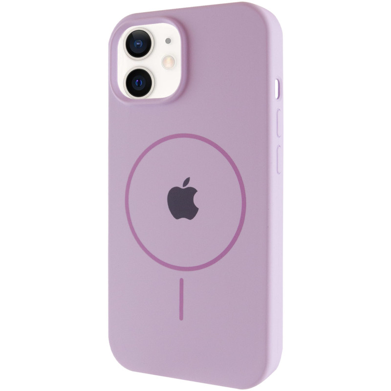 Чохол Silicone Case Full Protective (AA) with MagSafe для Apple iPhone 11 (6.1) на малюнкі №1