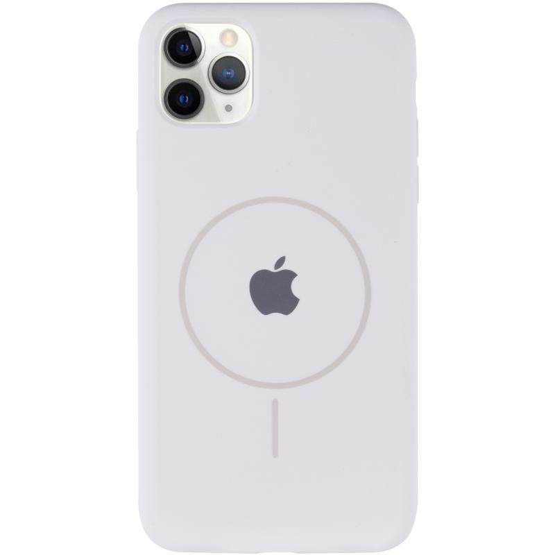 Чохол Silicone Case Full Protective (AA) with MagSafe для Apple iPhone 11 Pro Max (6.5) на малюнкі №2