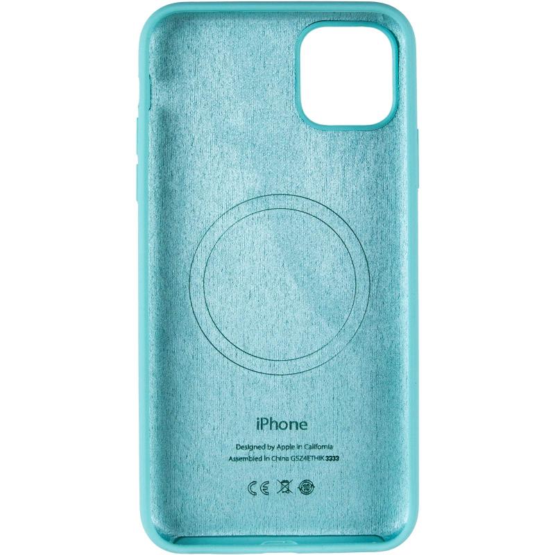Чохол Silicone Case Full Protective (AA) with MagSafe для Apple iPhone 11 Pro Max (6.5) на малюнкі №3