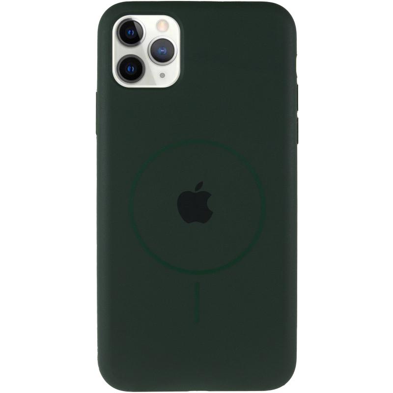Чохол Silicone Case Full Protective (AA) with MagSafe для Apple iPhone 11 Pro Max (6.5) на малюнкі №2