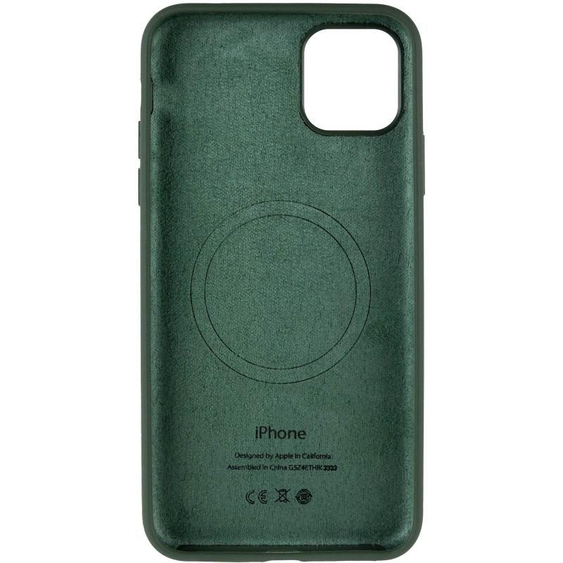 Чохол Silicone Case Full Protective (AA) with MagSafe для Apple iPhone 11 Pro Max (6.5) на малюнкі №3