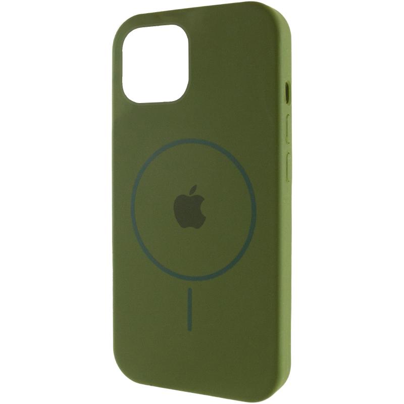 Чохол Silicone Case Full Protective (AA) with MagSafe для Apple iPhone 11 Pro Max (6.5) на малюнкі №1