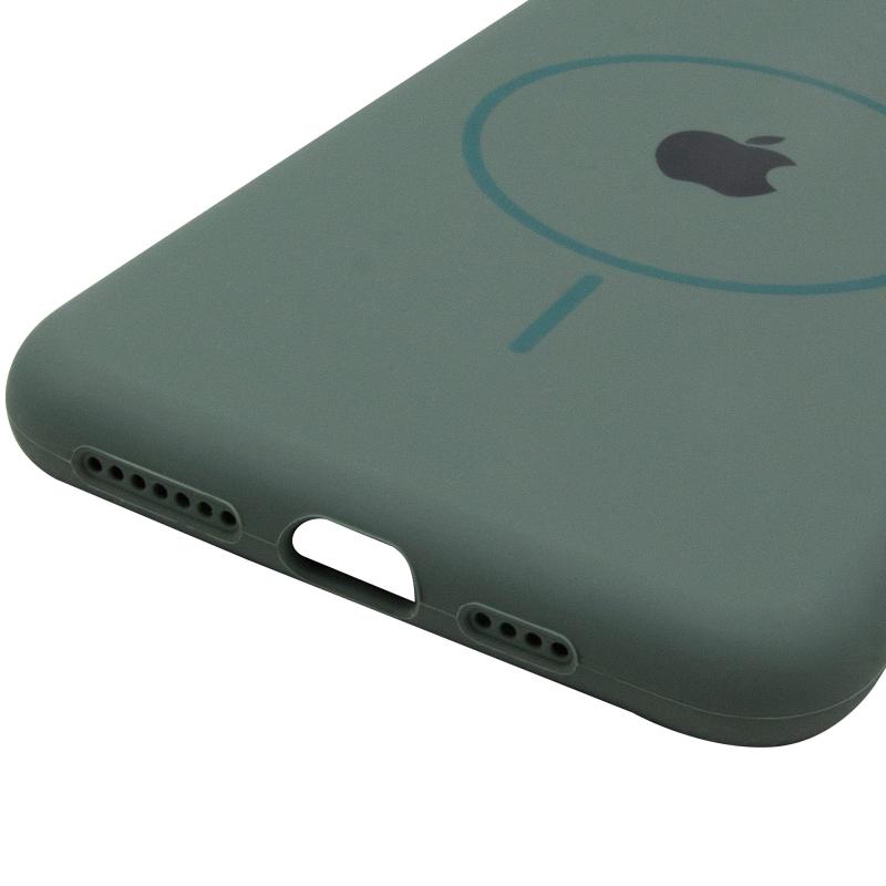 Чохол Silicone Case Full Protective (AA) with MagSafe для Apple iPhone 11 Pro Max (6.5) на малюнкі №5