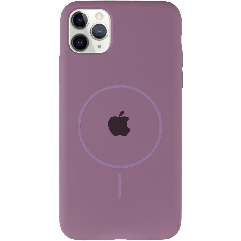 Чохол Silicone Case Full Protective (AA) with MagSafe для Apple iPhone 11 Pro Max (6.5) на малюнкі №2
