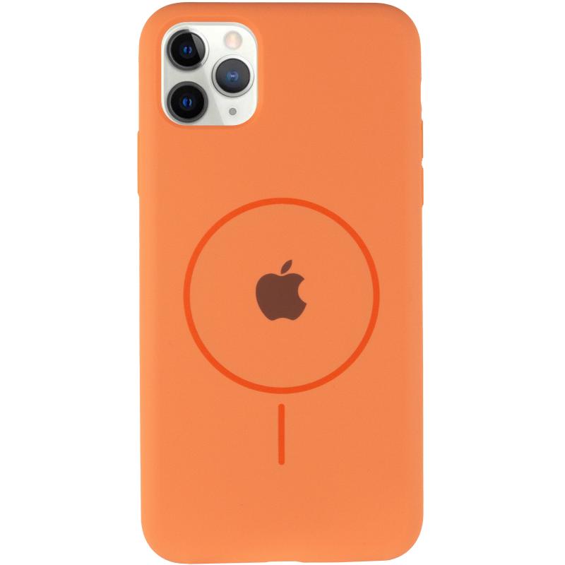 Чохол Silicone Case Full Protective (AA) with MagSafe для Apple iPhone 11 Pro Max (6.5) на малюнкі №2