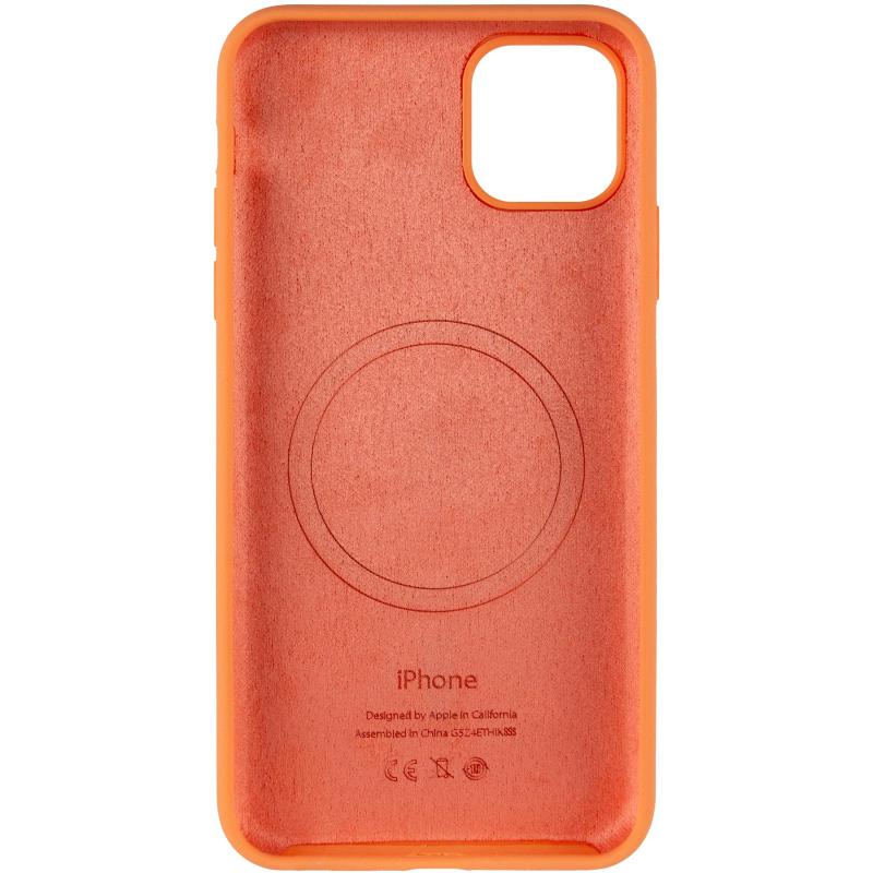 Чохол Silicone Case Full Protective (AA) with MagSafe для Apple iPhone 11 Pro Max (6.5) на малюнкі №3