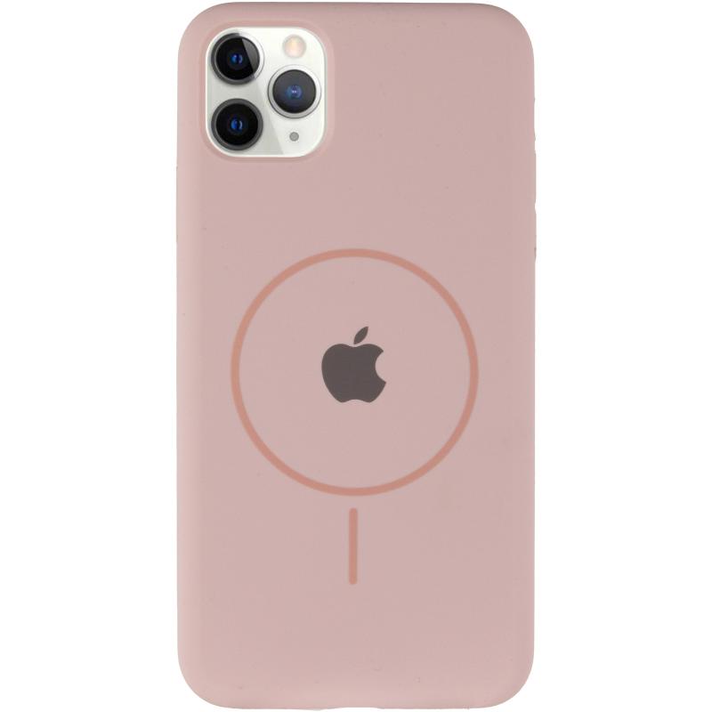 Чохол Silicone Case Full Protective (AA) with MagSafe для Apple iPhone 11 Pro Max (6.5) на малюнкі №2