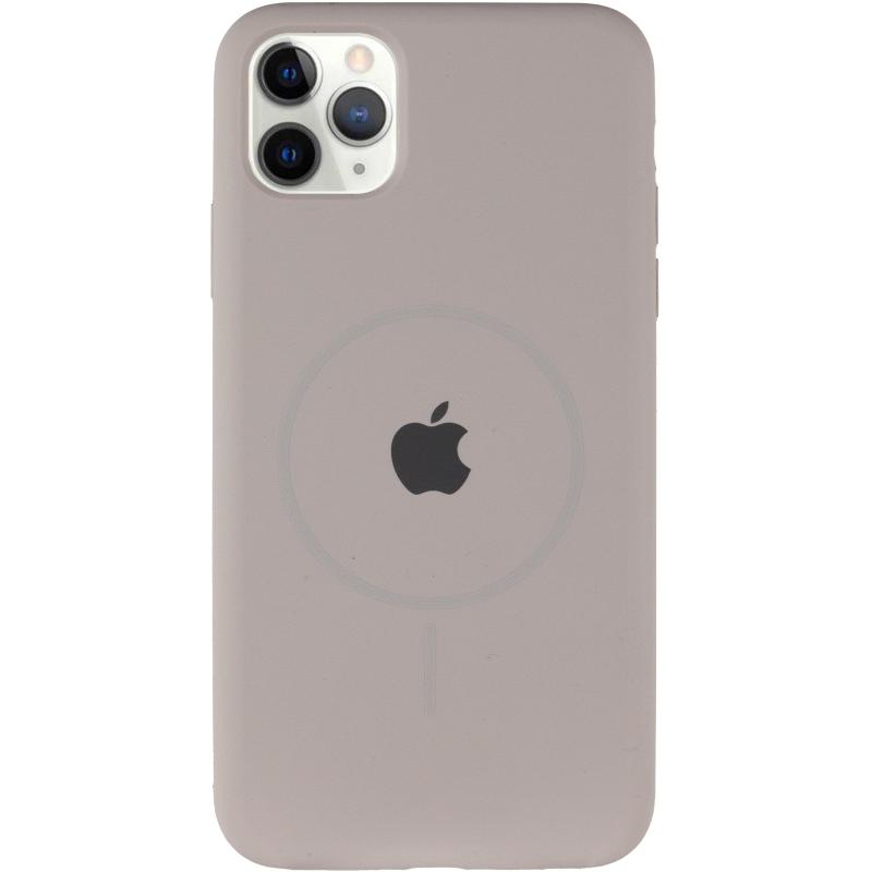 Чохол Silicone Case Full Protective (AA) with MagSafe для Apple iPhone 11 Pro Max (6.5) на малюнкі №2