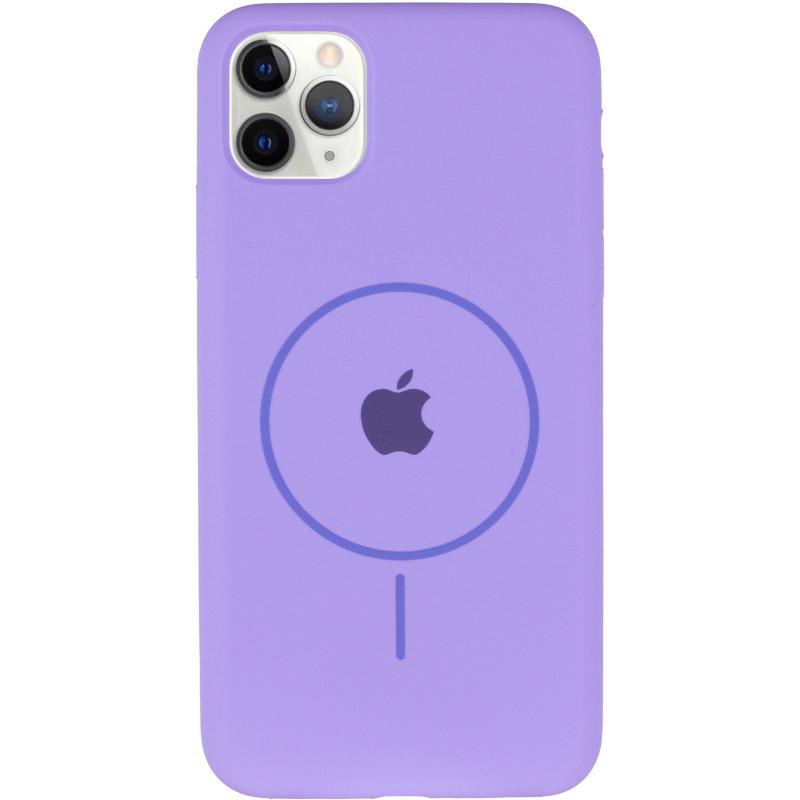 Чохол Silicone Case Full Protective (AA) with MagSafe для Apple iPhone 11 Pro Max (6.5) на малюнкі №2