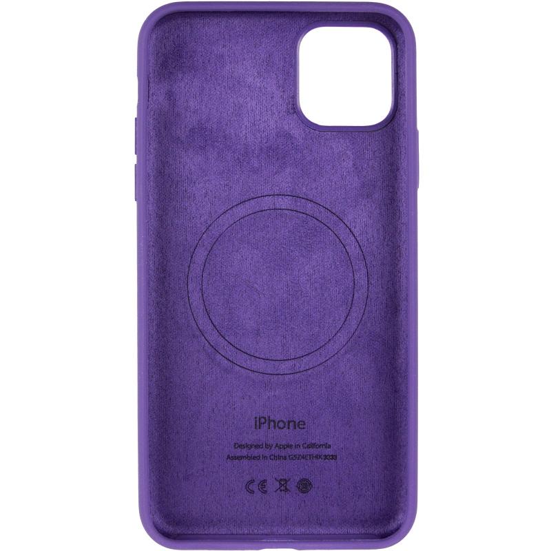 Чохол Silicone Case Full Protective (AA) with MagSafe для Apple iPhone 11 Pro Max (6.5) на малюнкі №3