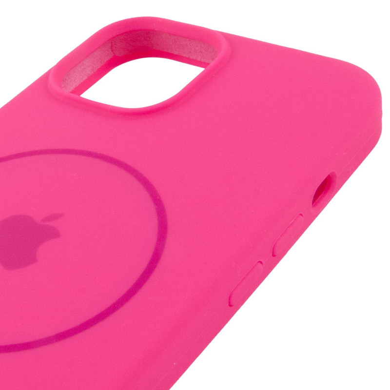 Чехол Silicone Case Full Protective (AA) with MagSafe для Apple iPhone 12 Pro / 12 (6.1) на картинке №4