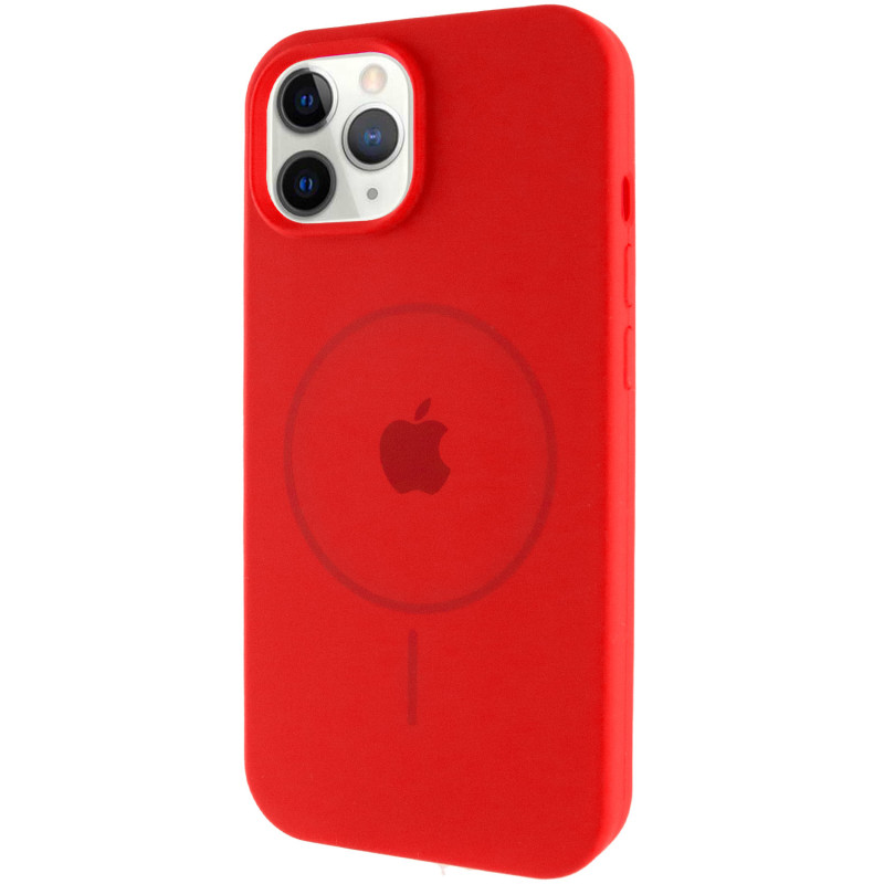 Чохол Silicone Case Full Protective (AA) with MagSafe для Apple iPhone 12 Pro Max (6.7) на малюнкі №1