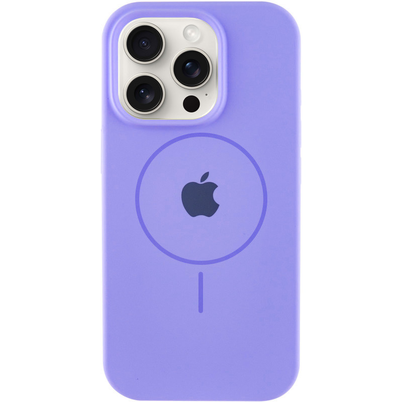 Чехол Silicone Case Full Protective (AA) with MagSafe для Apple iPhone 14 Pro (6.1) на картинке №1