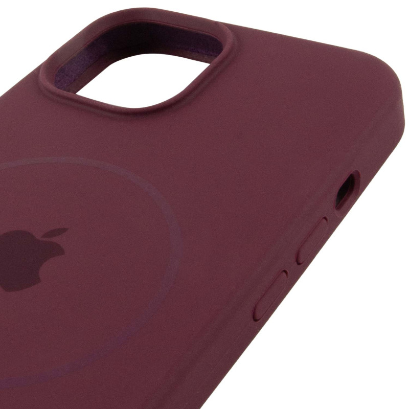 Чехол Silicone Case Full Protective (AA) with MagSafe для Apple iPhone 14 (6.1) на картинке №4