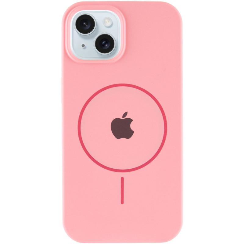 Чехол Silicone Case Full Protective (AA) with MagSafe для Apple iPhone 14 (6.1) на картинке №2