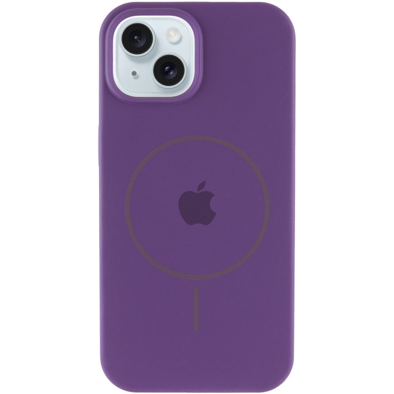 Чохол Silicone Case Full Protective (AA) with MagSafe для Apple iPhone 14 (6.1) на малюнкі №2