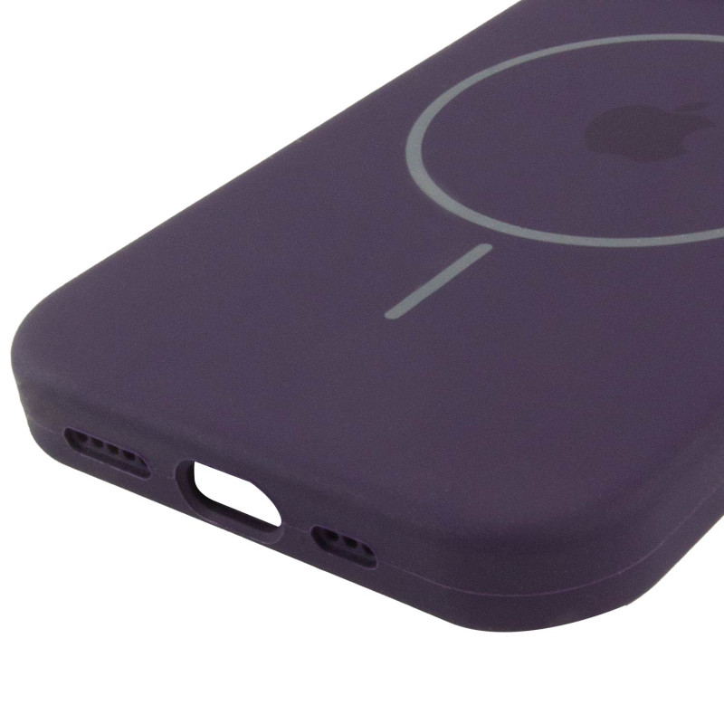 Чехол Silicone Case Full Protective (AA) with MagSafe для Apple iPhone 14 (6.1) на картинке №5