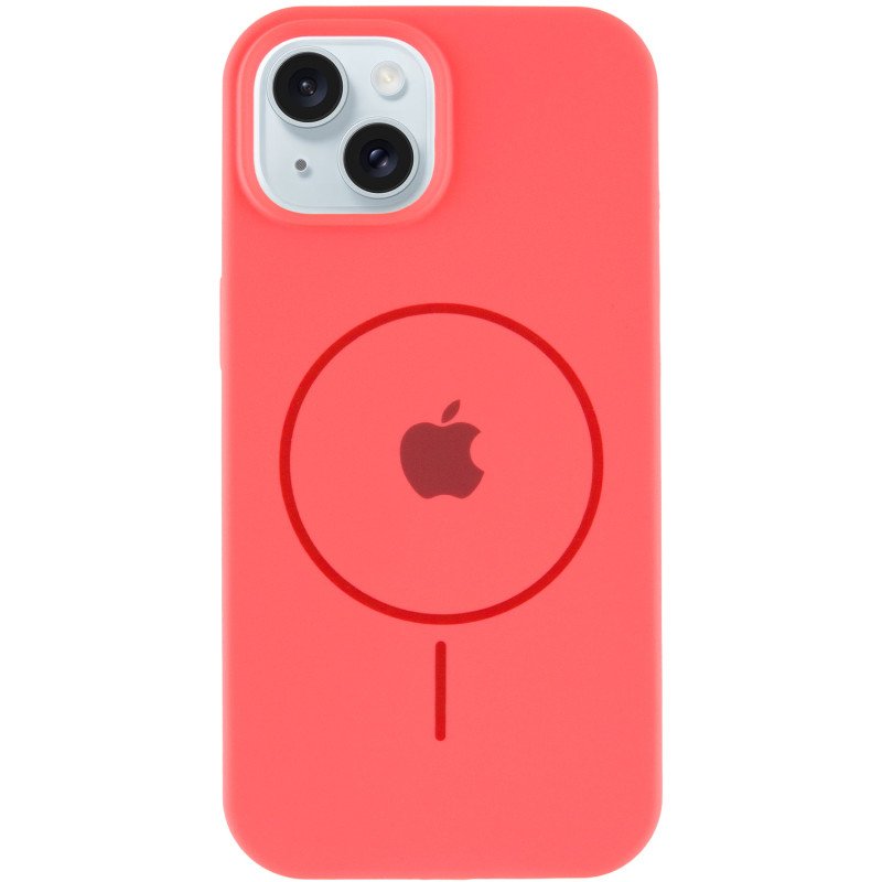 Чохол Silicone Case Full Protective (AA) with MagSafe для Apple iPhone 14 Plus (6.7) на малюнкі №2