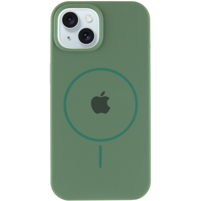 Чохол Silicone Case Full Protective (AA) with MagSafe для Apple iPhone 14 Plus (6.7) на малюнкі №2