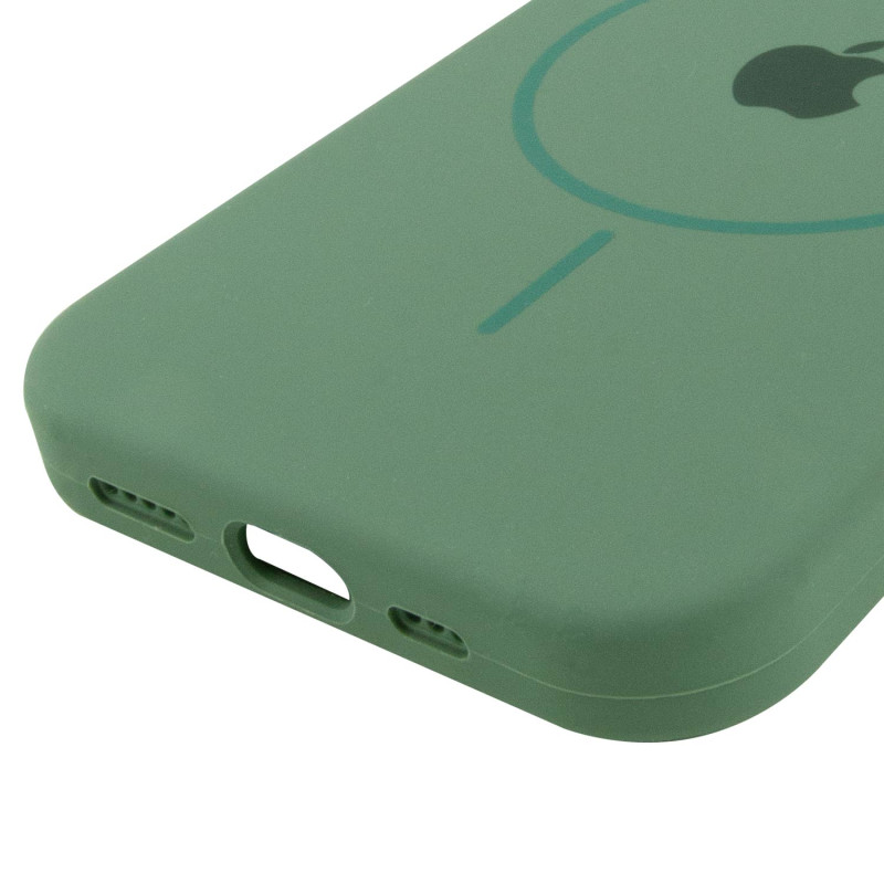 Чохол Silicone Case Full Protective (AA) with MagSafe для Apple iPhone 14 Plus (6.7) на малюнкі №5