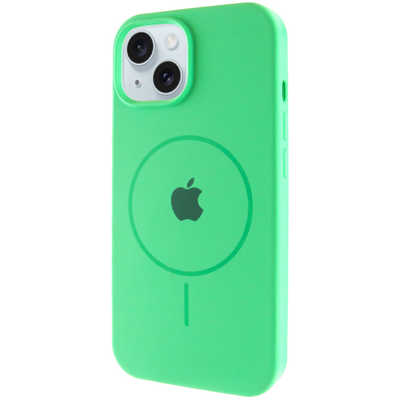 Чохол Silicone Case Full Protective (AA) with MagSafe для Apple iPhone 14 Plus (6.7) на малюнкі №1