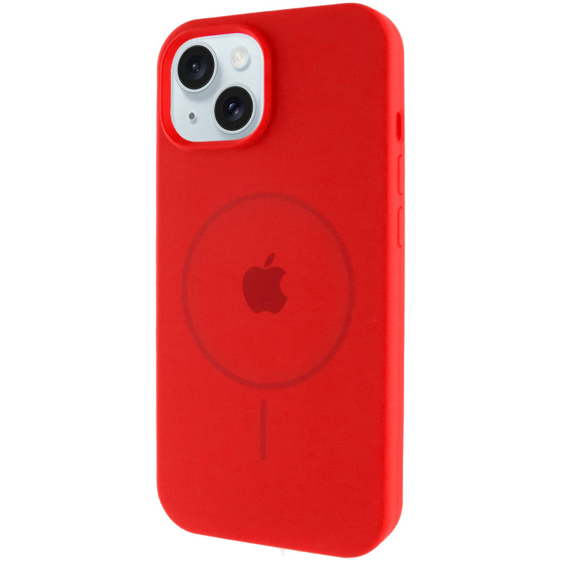 Чохол Silicone Case Full Protective (AA) with MagSafe для Apple iPhone 14 Plus (6.7) на малюнкі №1