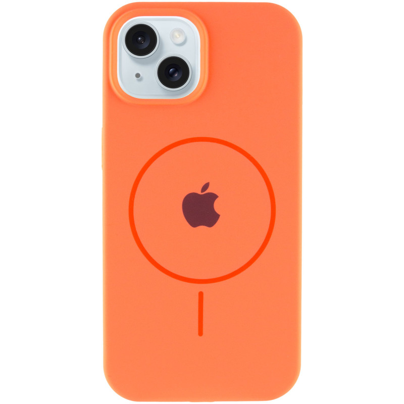 Чохол Silicone Case Full Protective (AA) with MagSafe для Apple iPhone 14 Plus (6.7) на малюнкі №2