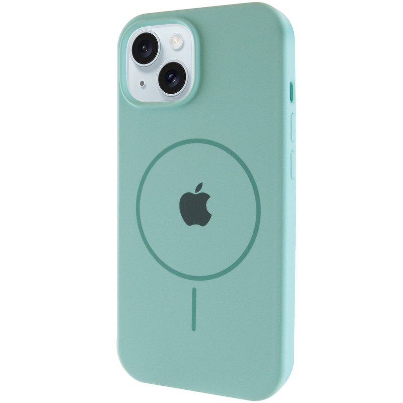 Чохол Silicone Case Full Protective (AA) with MagSafe для Apple iPhone 15 (6.1) на малюнкі №1