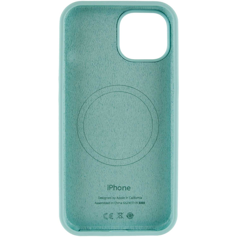 Чохол Silicone Case Full Protective (AA) with MagSafe для Apple iPhone 15 (6.1) на малюнкі №3