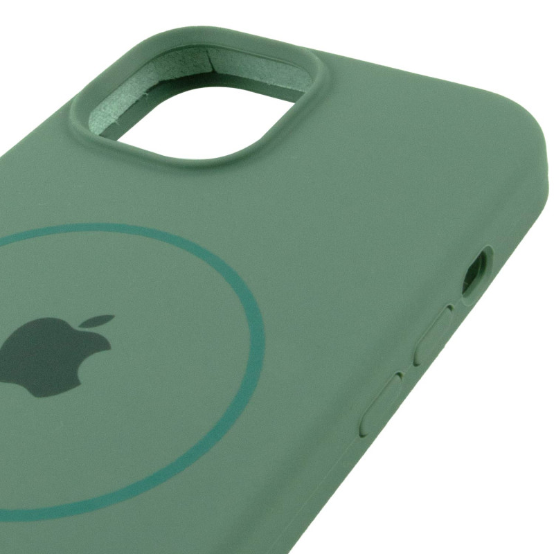 Чохол Silicone Case Full Protective (AA) with MagSafe для Apple iPhone 15 (6.1) на малюнкі №4