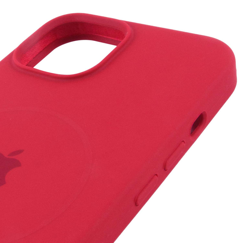 Чехол Silicone Case Full Protective (AA) with MagSafe для Apple iPhone 15 (6.1) на картинке №4