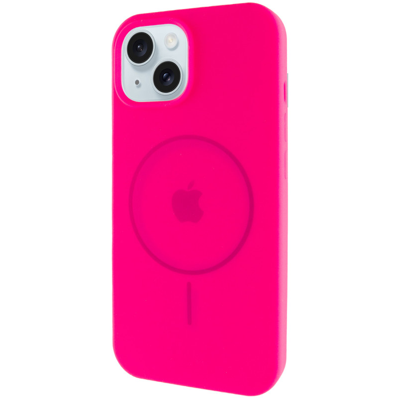 Чохол Silicone Case Full Protective (AA) with MagSafe для Apple iPhone 15 (6.1) на малюнкі №1