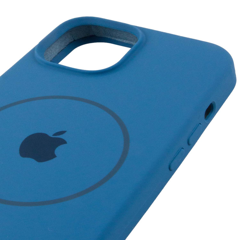 Чохол Silicone Case Full Protective (AA) with MagSafe для Apple iPhone 15 (6.1) на малюнкі №4