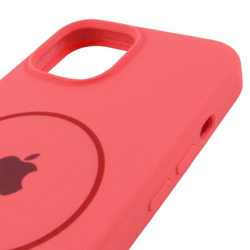 Чохол Silicone Case Full Protective (AA) with MagSafe для Apple iPhone 15 Plus (6.7) на малюнкі №4