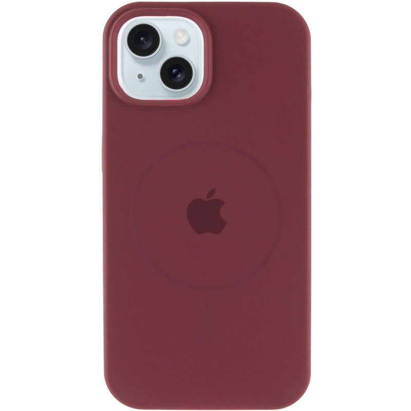 Чохол Silicone Case Full Protective (AA) with MagSafe для Apple iPhone 15 Plus (6.7) на малюнкі №2