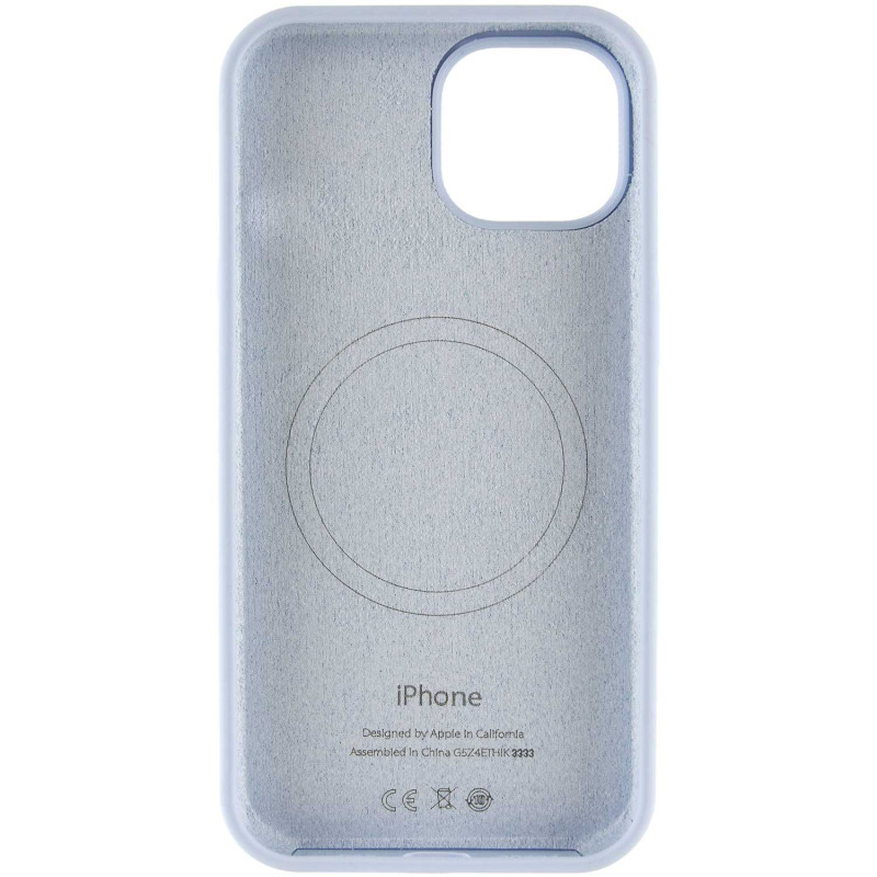 Чохол Silicone Case Full Protective (AA) with MagSafe для Apple iPhone 15 Plus (6.7) на малюнкі №3