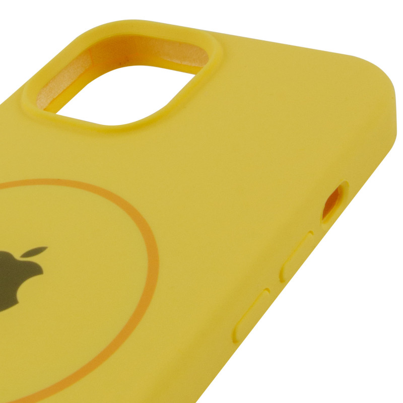 Чохол Silicone Case Full Protective (AA) with MagSafe для Apple iPhone 15 Plus (6.7) на малюнкі №4