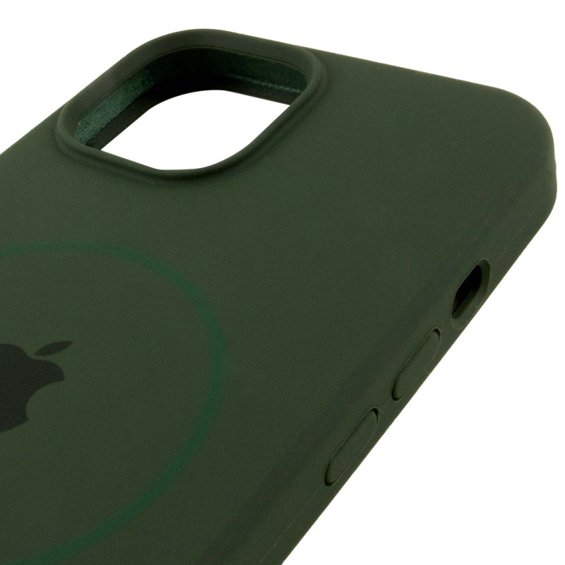Чохол Silicone Case Full Protective (AA) with MagSafe для Apple iPhone 15 Plus (6.7) на малюнкі №4