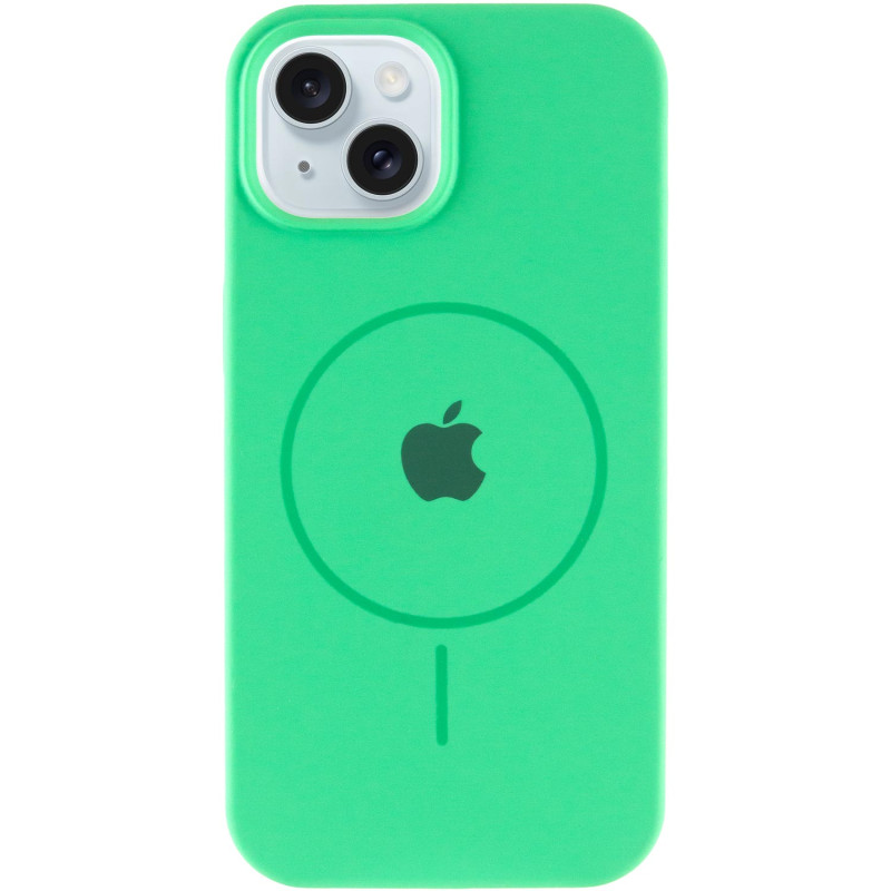 Чохол Silicone Case Full Protective (AA) with MagSafe для Apple iPhone 15 Plus (6.7) на малюнкі №2