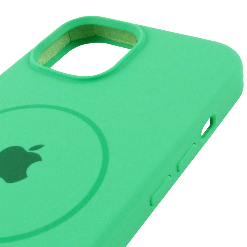 Чохол Silicone Case Full Protective (AA) with MagSafe для Apple iPhone 15 Plus (6.7) на малюнкі №4
