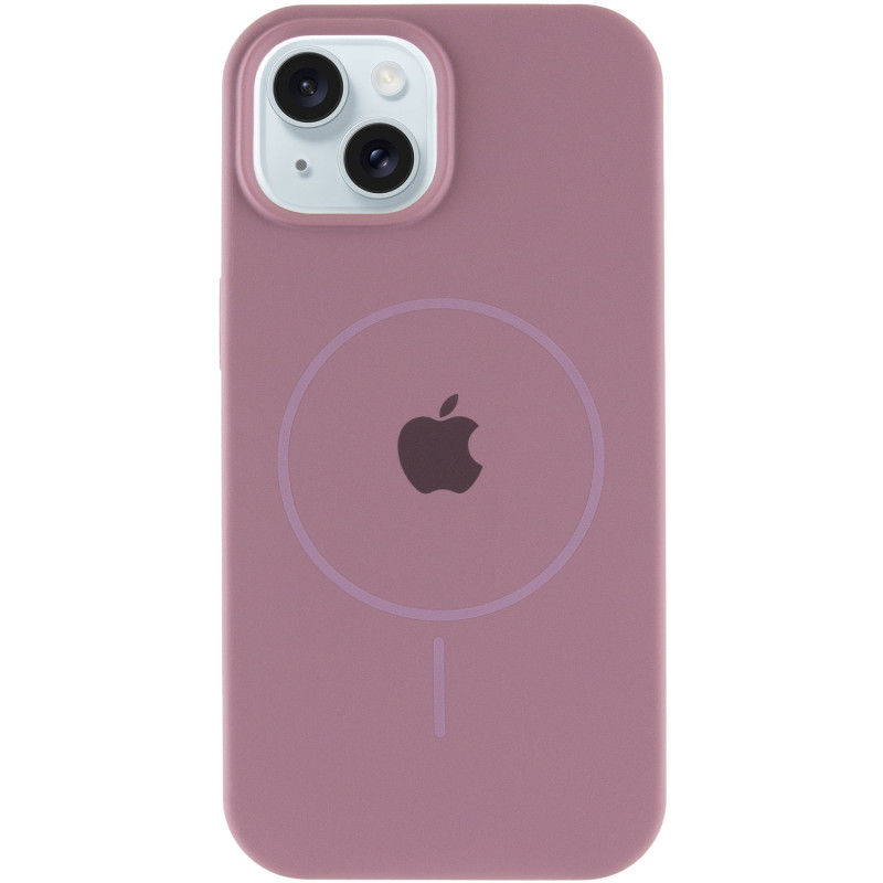 Чохол Silicone Case Full Protective (AA) with MagSafe для Apple iPhone 15 Plus (6.7) на малюнкі №2
