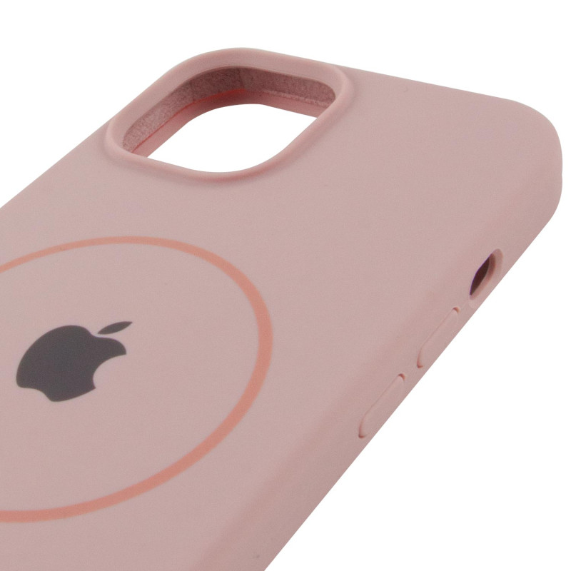 Чохол Silicone Case Full Protective (AA) with MagSafe для Apple iPhone 15 Plus (6.7) на малюнкі №4