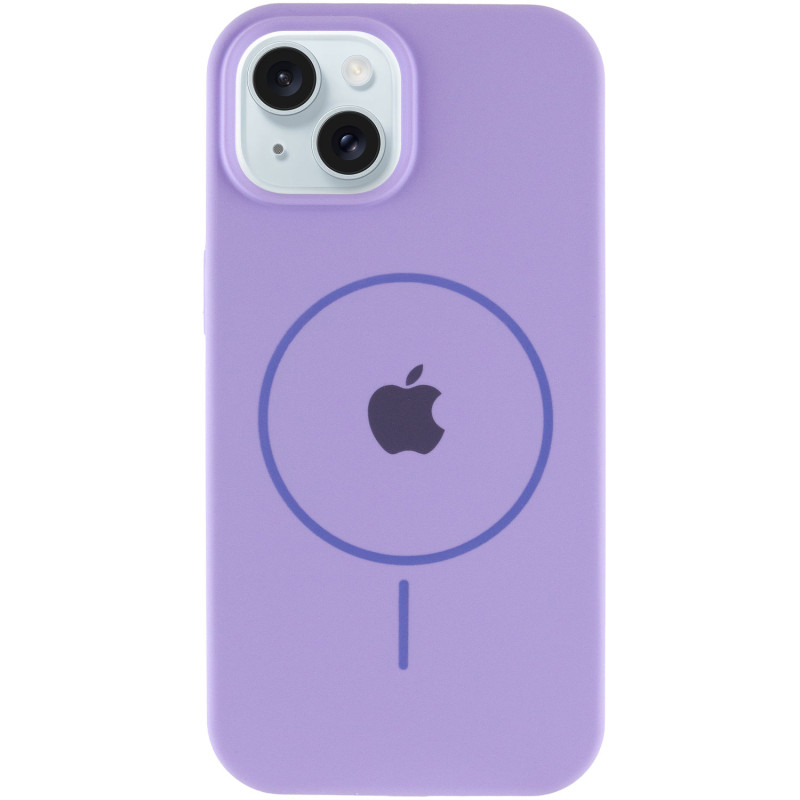 Чохол Silicone Case Full Protective (AA) with MagSafe для Apple iPhone 15 Plus (6.7) на малюнкі №2