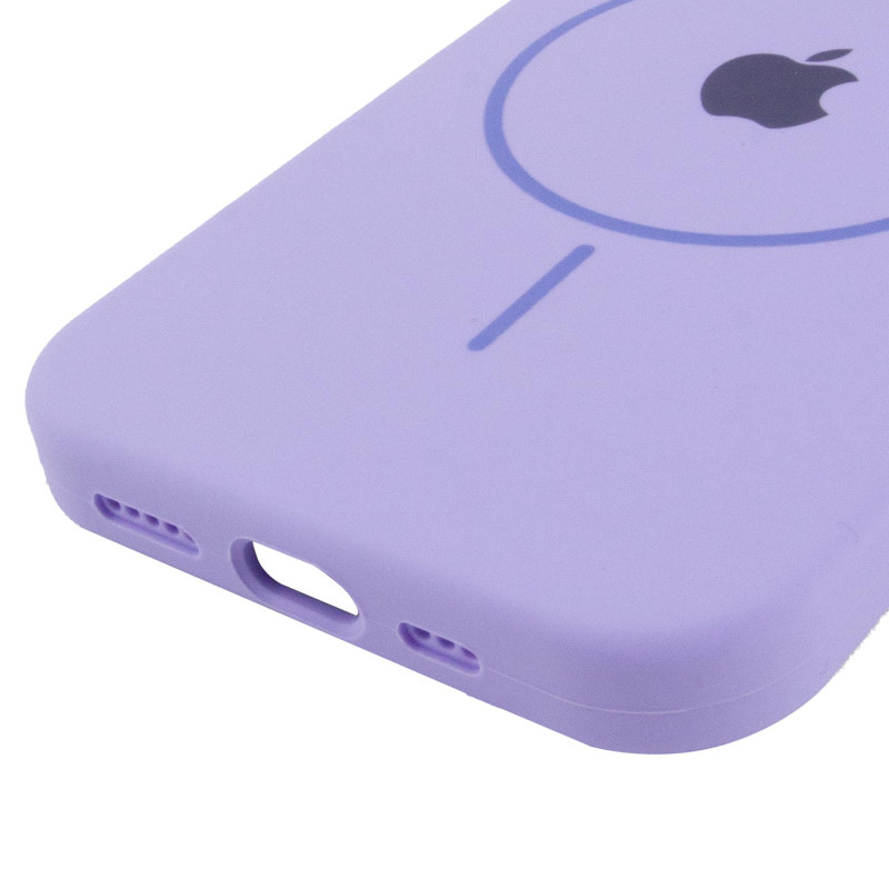 Чохол Silicone Case Full Protective (AA) with MagSafe для Apple iPhone 15 Plus (6.7) на малюнкі №5