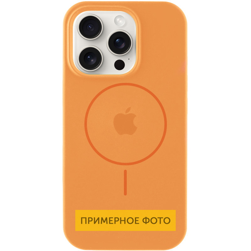 Чехол Silicone Case Full Protective (AA) with MagSafe для Apple iPhone 16 (6.1) на картинке №1