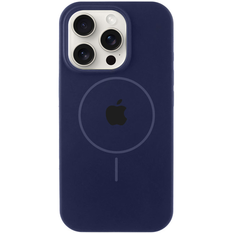 Чехол Silicone Case Full Protective (AA) with MagSafe для Apple iPhone 16 Pro (6.3) на картинке №1