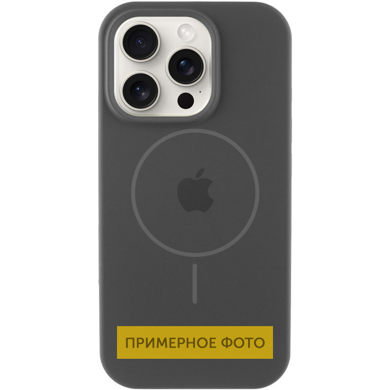 Чохол Silicone Case Full Protective (AA) with MagSafe для Apple iPhone 16 Plus (6.7) на малюнкі №1