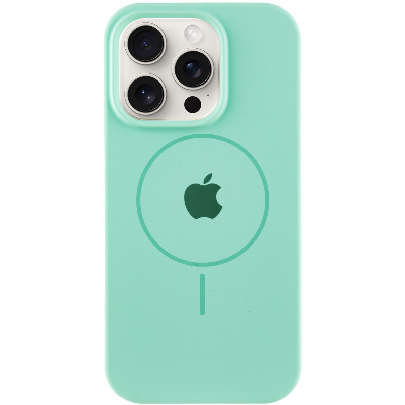 Чехол Silicone Case Full Protective (AA) with MagSafe для Apple iPhone 16 Pro Max (6.9) на картинке №1