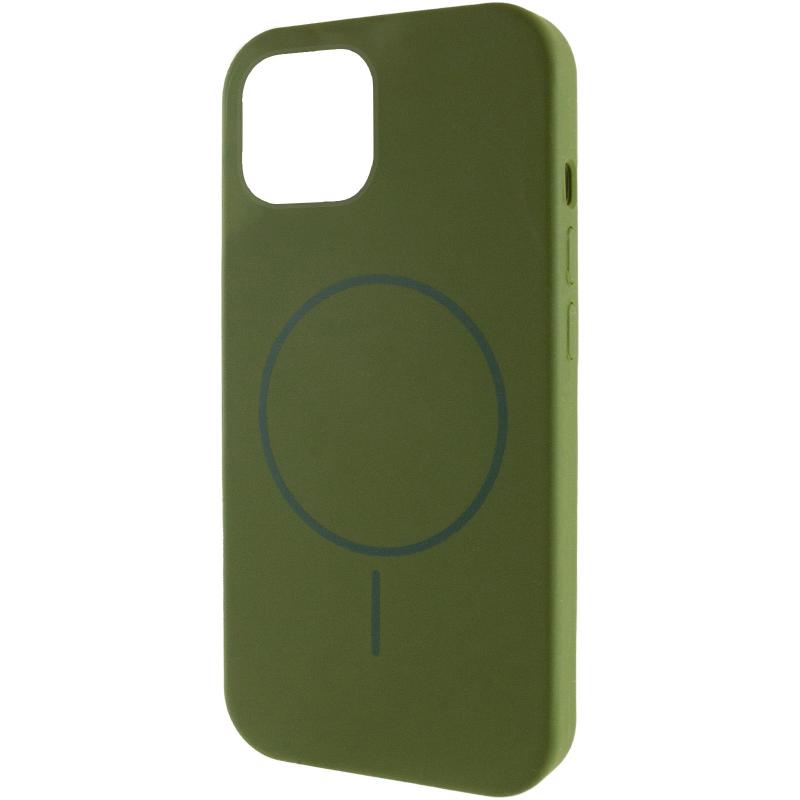 Чохол Silicone Case Full Protective (AA) NO LOGO with MagSafe для Apple iPhone 11 (6.1) на малюнкі №1